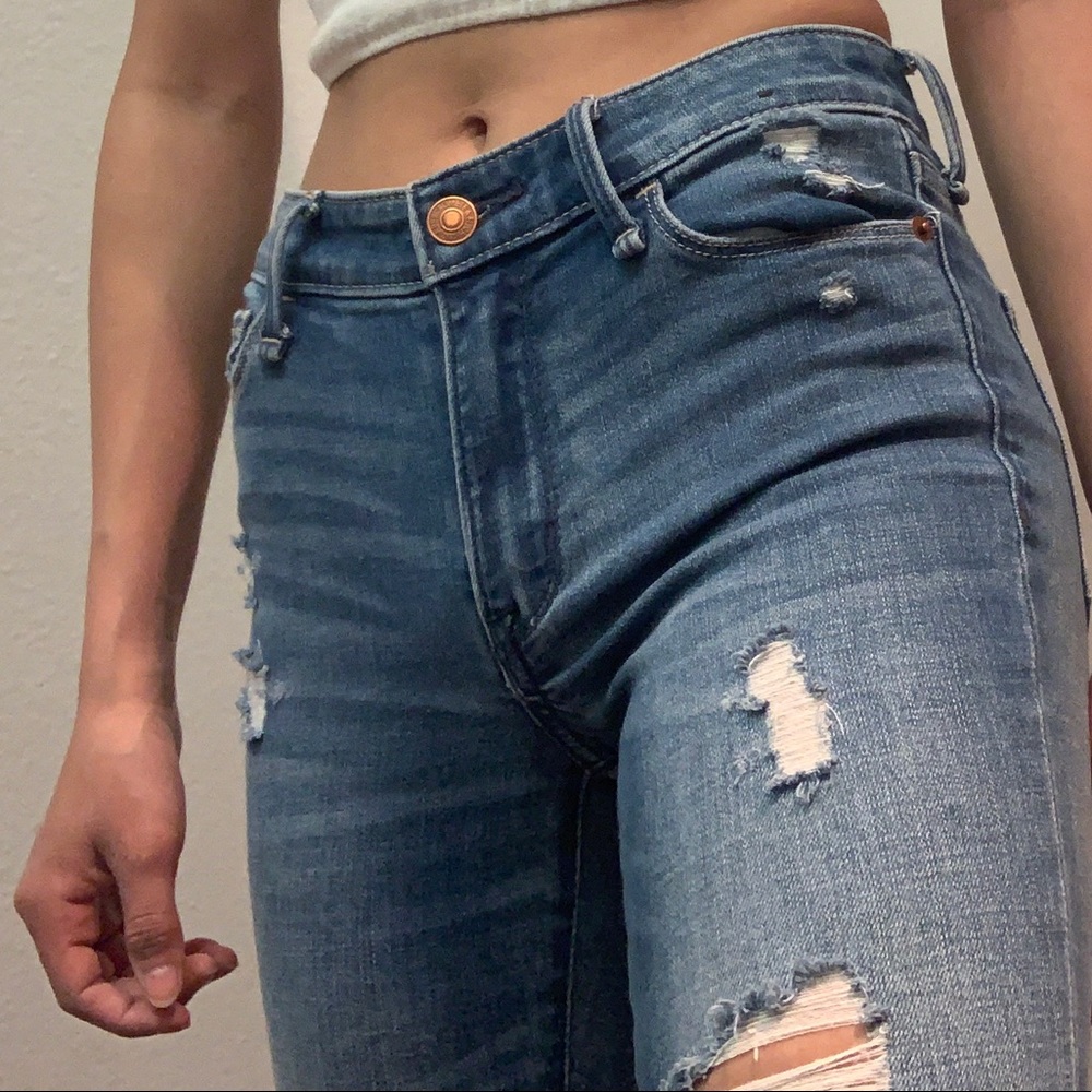 Abercrombie and Fitch Harper super Skinny jeans
